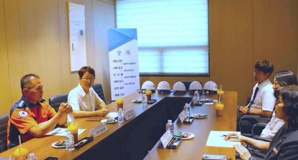“도의원과 함께 공동주택 화재안전 지킨다”... 군포소방서, 공동주택 현장안전지도 실시